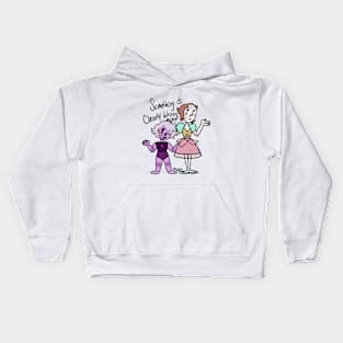 Something is Clearly Wrong Kids Hoodie